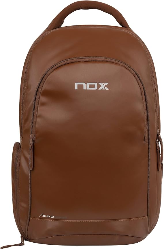 NOX Padel Backpack Pro Series | 28L Capacity Padded Racket & Laptop Protection | Ventilated Footwear Pocket & Padded Straps