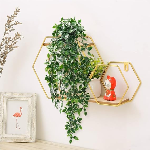 Artificial Plant Eucalyptus Set of 1 Decorative Artificial Hanging Plants