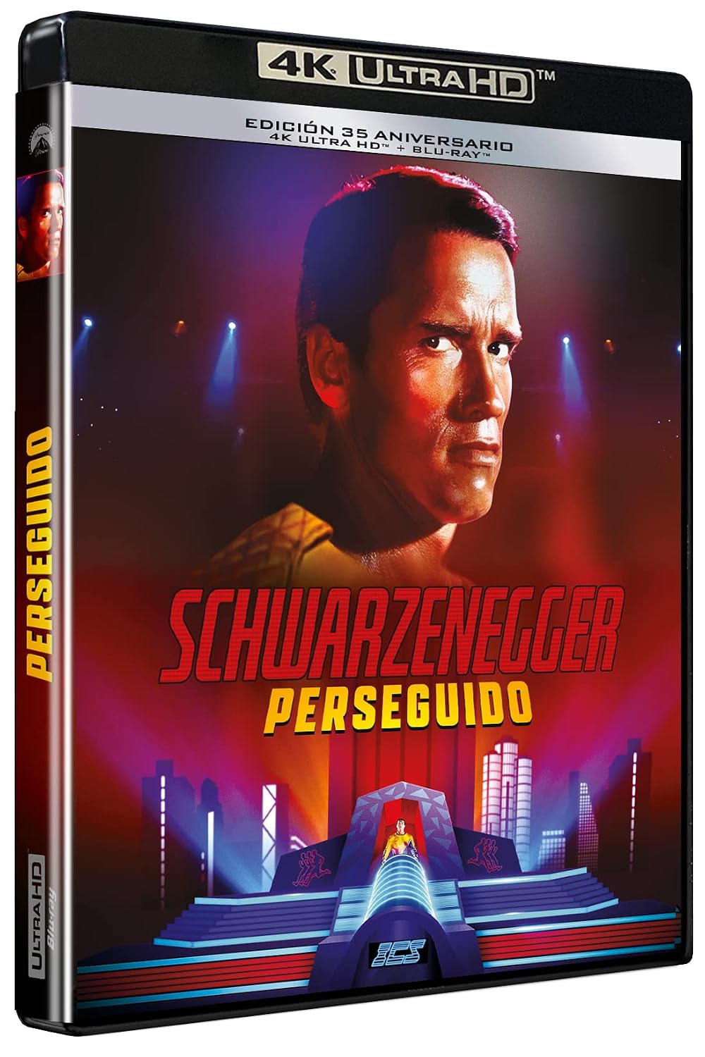 Perseguido (The Running Man) (1987) (Paul Michael Glaser) (4K UHD + Blu-ray)