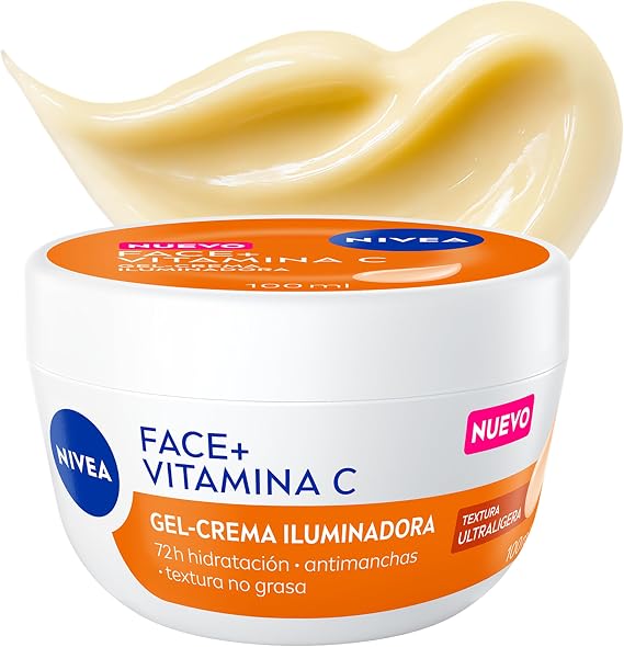 NIVEA Face+ Face Brightening Cream with Vitamin C, 100 ml