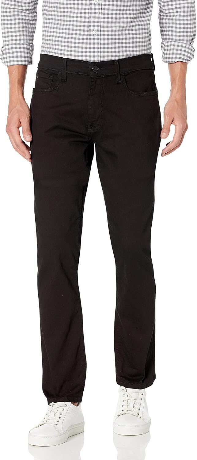 Tommy Hilfiger Mens Straight Fit Stretch Jeans