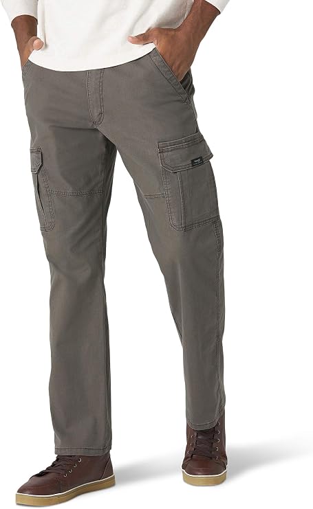Wrangler Authentics Men's Relaxed Fit Stretch Cargo Pant Casual