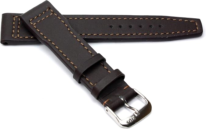 Sulla RIOS1931 aviator cowhide leather watch strap compatible with IWC 20 mm 21 mm 22 mm