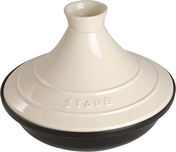 STAUB Cast Iron Tajine, 28 cm, with Ceramic Lid, Induction