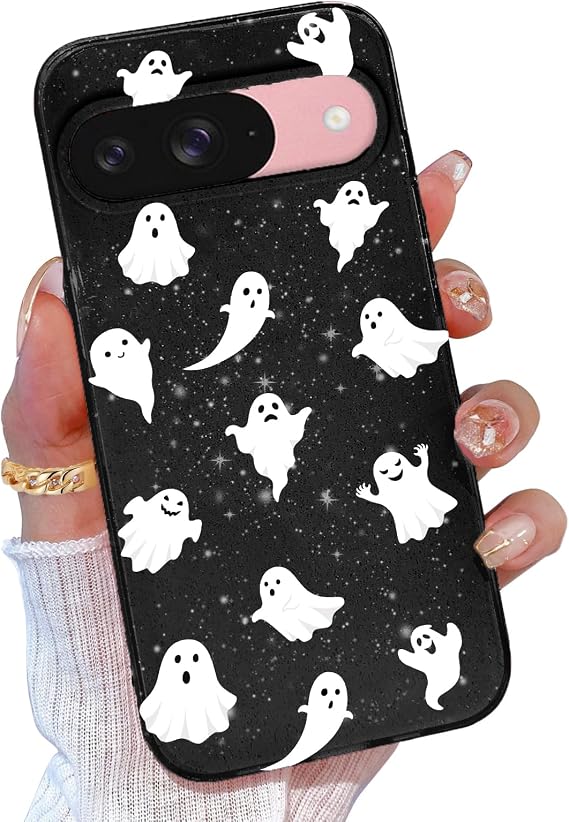 Google Pixel 9 ケース/Pixel 9 Pro用ハロウィン電話ケース