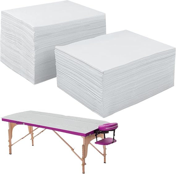80Pcs Disposable Massage Sheets, Waterproof, Non-Woven Fabric, 80 x 190cm