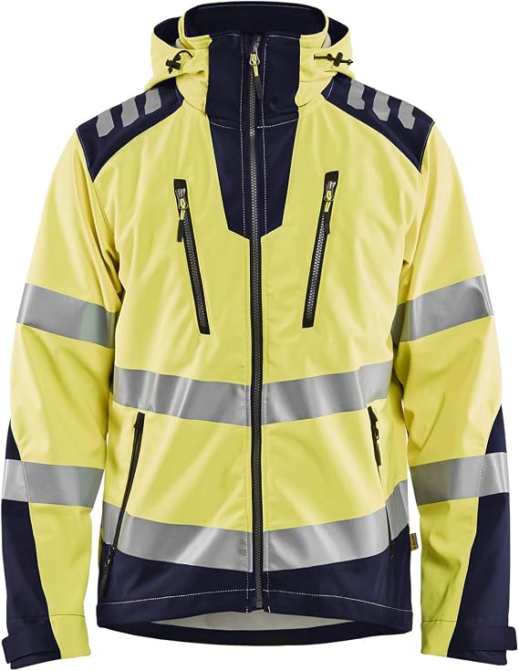 BLÅKLÄDER Hi Vis Softshell