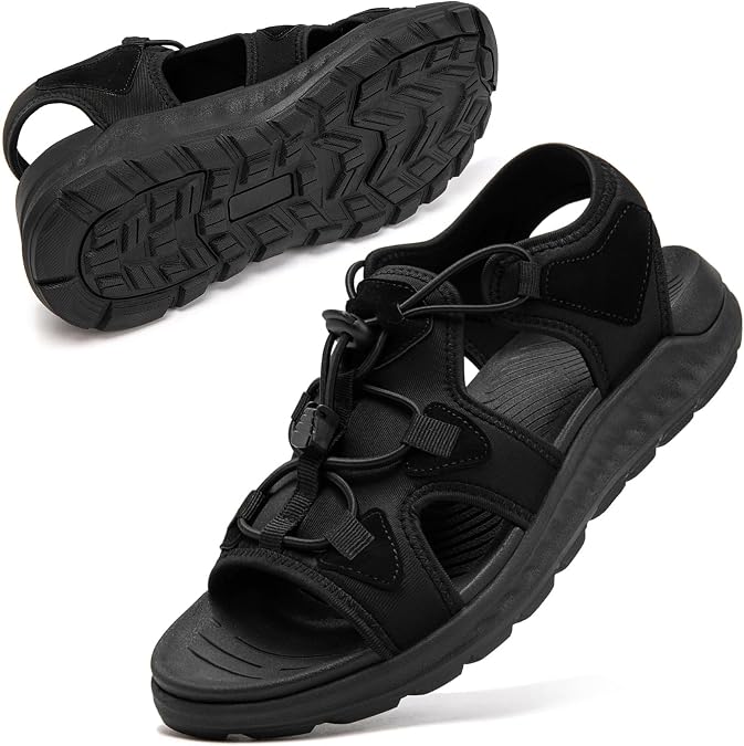 STRDEOUT Sports Sandals, Men's, Sneakers, Strap Sandals, Walking, Outdoors, Amphibious, Sports, Camping, Outdoors, Easy to Walk, Lightweight, Stylish, Popular