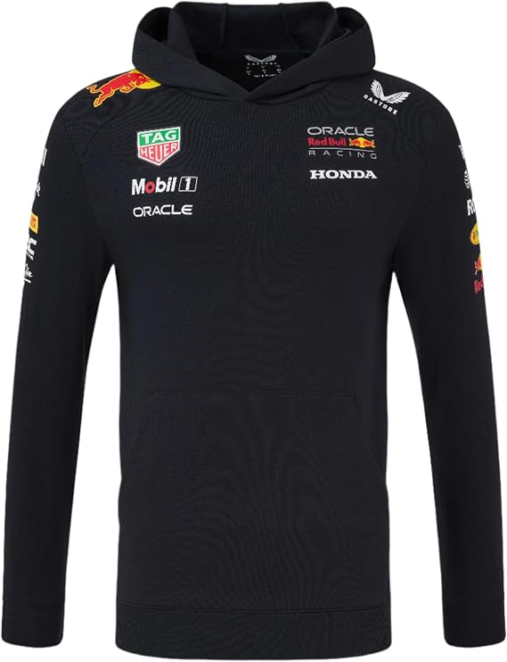 Castore Red Bull Racing F1 Kid's 2025 Team Pullover Hoodie