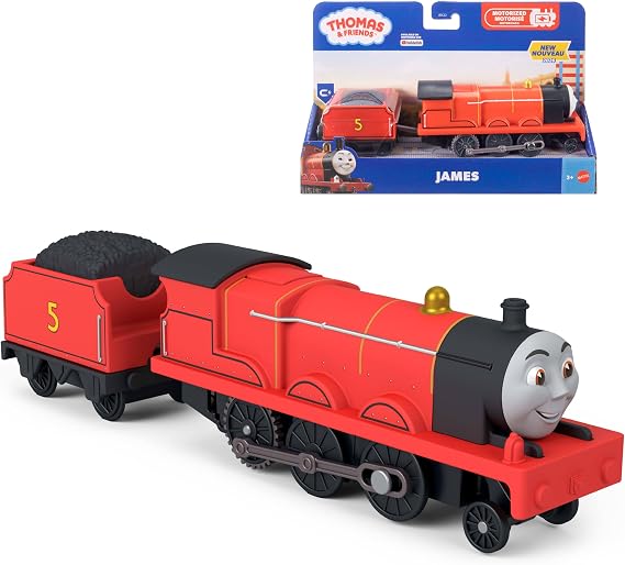 Thomas & Friends Motorized James Engine & Tender by Fisher-Price