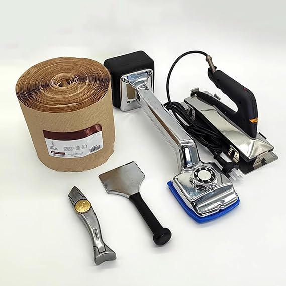 Professional Carpet Fitting Tool Kit - Includes Heavy Duty Knee Kicker, Stretcher & Trimmer | Essential Carpet Laying Tools for Installers & Serious DIY