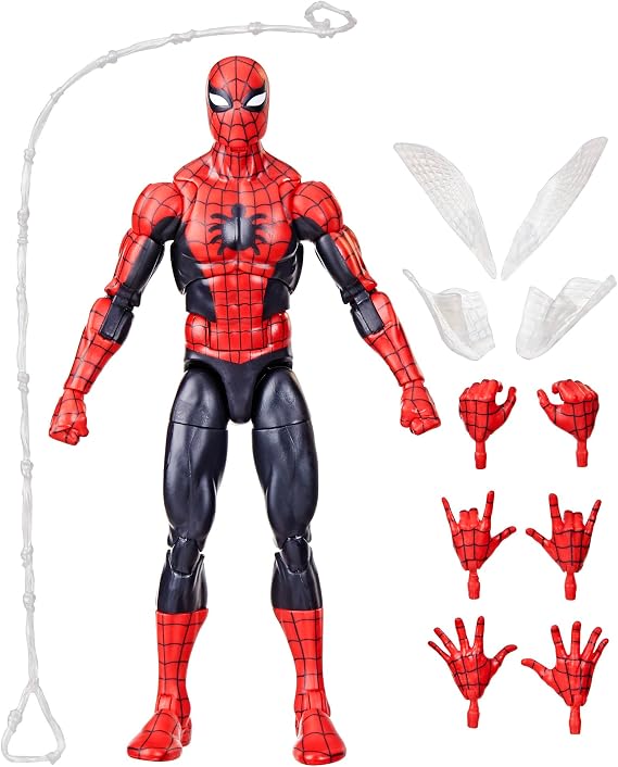 Marvel Legends Serisi İnanılmaz Örümcek Adam, Marvel Comics Retro Koleksiyon 15,5 cm Aksiyon Figürleri, 4 Yaş ve Üzeri Oyuncaklar