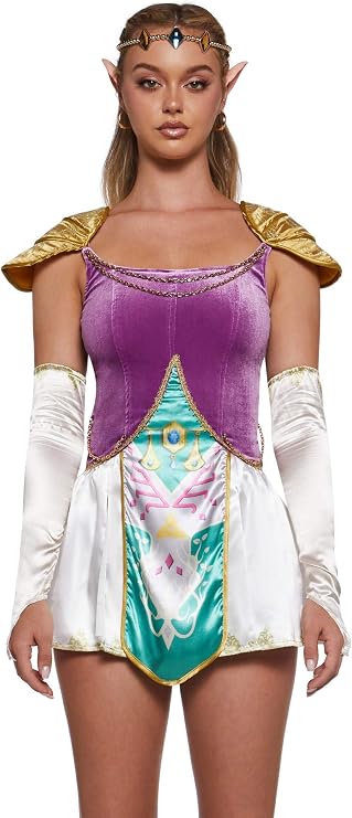 Dolls Kill Warrior Princess Halloween Costume for Women - Video Game Legend Wild by Trickz N' Treatz