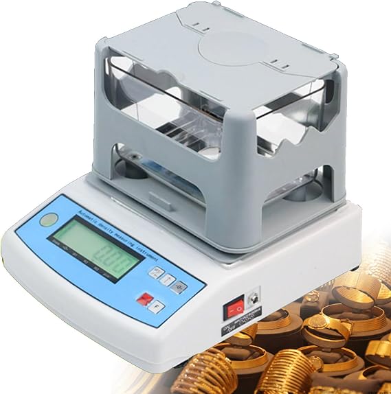 Digital Gold Purity Analyzer, High-Precision Testing Device for Precious Metals with LCD Display, Ideal for Jewelers and Laboratories