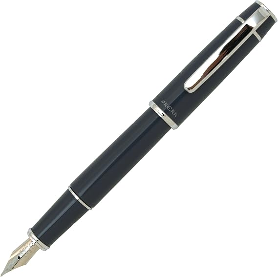 Pilot Prera Medium Point Fountain Pen, Slate Grey Body FPR-3SR-SGY-M