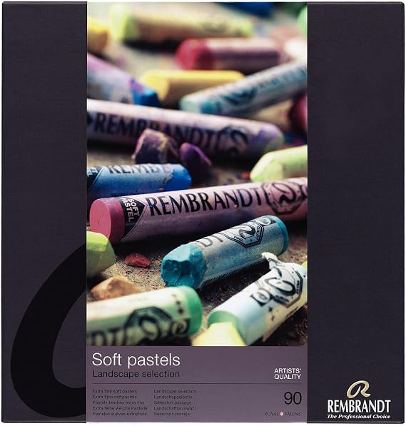 Rembrandt Soft Pastels 90 Stick Landscape Set