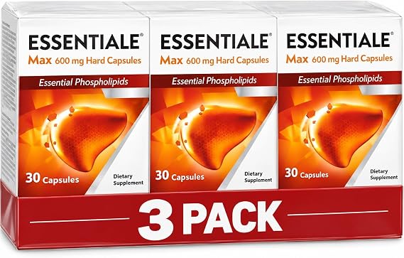 Essentiale Max 600 mg Capsules - 3 Pack = 90 Capsules