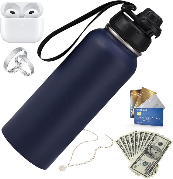 Water Bottle Safe Full Body Detachable Stash Cache