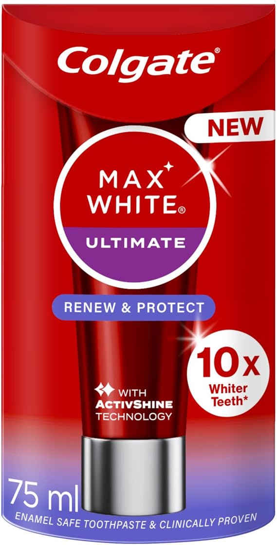 Colgate Max White Ultimate Renewal Toothpaste, 75ml