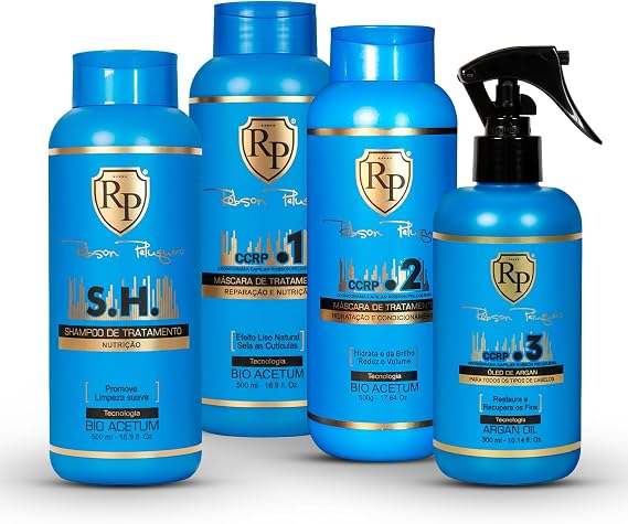 Robson Peluquero CCRP 4-Step Hair Reconstruction System for Damaged Hair