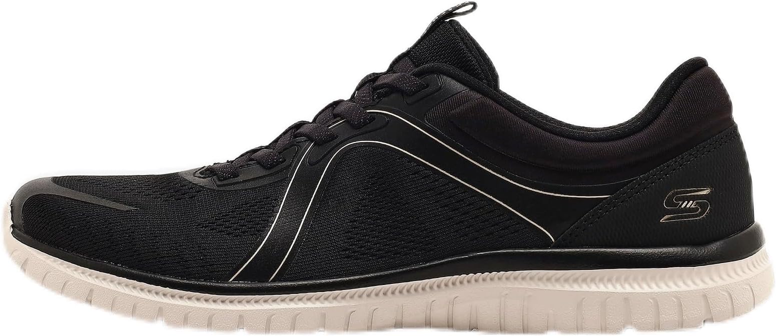 Skechers Kadın Virtue 104436 Bkw Sneaker