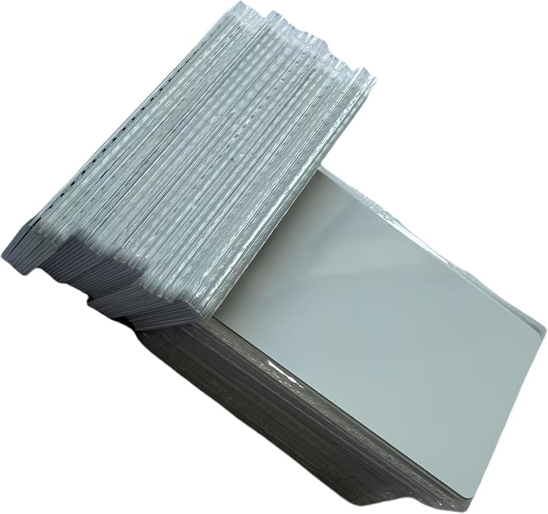 Dual Frequency RFID Card 125khz EM4100 and 13.56Mhz Classic 1K White PVC (Pack of 100)