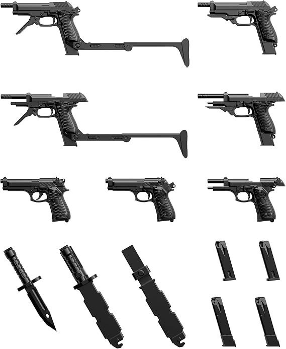 TOMYTEC Little Armory LA049 M9 & M93R Type Plastic Model