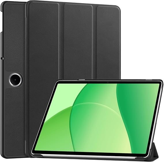 Fitudoos Case Compatible with OnePlus Pad Lite - Ultra Thin with Stand Function Slim Smart Protective Case with Auto Sleep/Wake - Black
