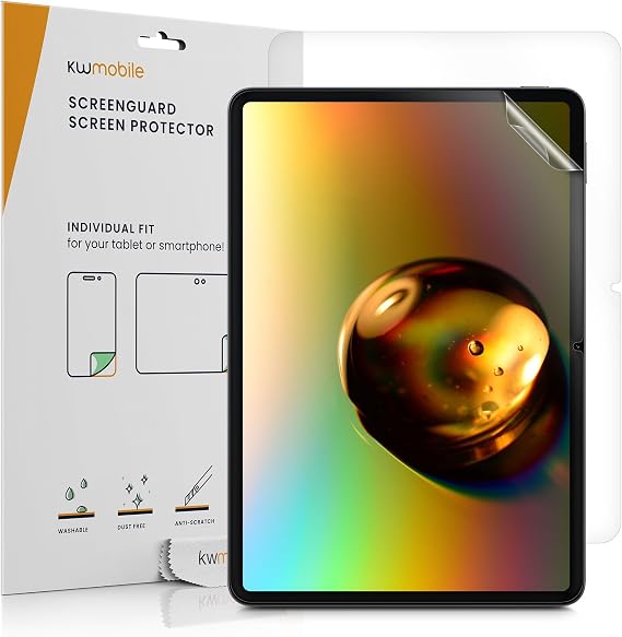 kwmobile Screen Protector Compatible with Xiaomi Pad 7 / Pad 7 Pro Screen Protector - 2x Anti-reflective Matte Film for Tablet