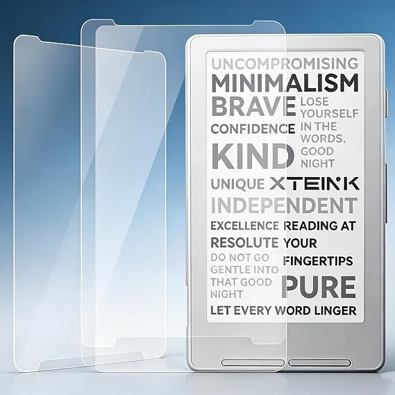 HD Clear Screen Protector for 3.7'' Xteink X3 E-Book Reader
