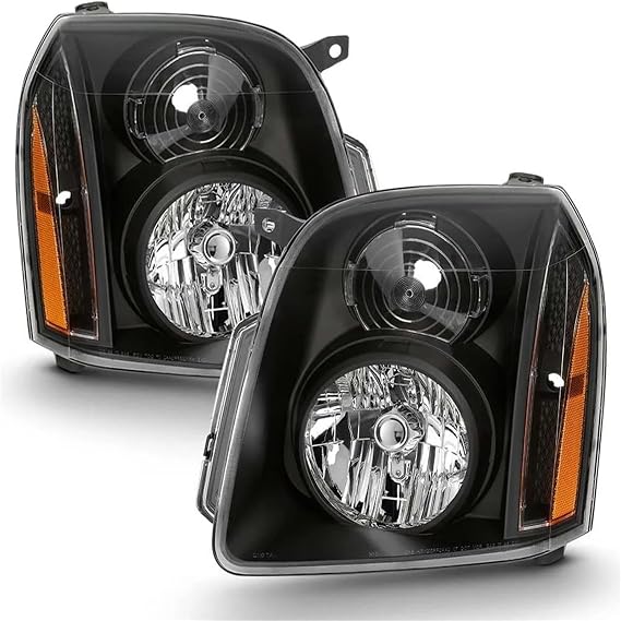 Headlight Assembly 1 Pair Headlight Head Light Without Lamp For GMC For Yukon Denali 2007 2008 2009 2010 2011 2012 2013 2014