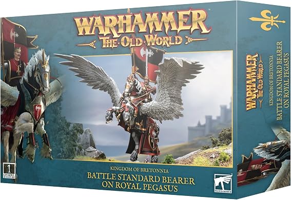 Warhammer Games Workshop The Old World: Kingdom Of Bretonnia - Battle Standard On Royal Pegasus