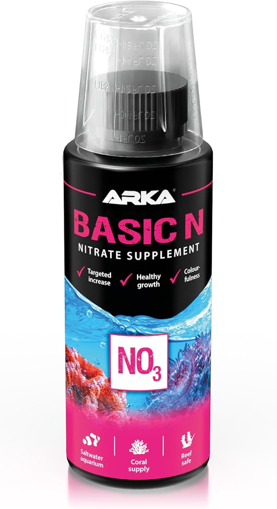 Nitrate Supplement Marine Aquarium 118 ml - Basic N NO3 Plus for Corals