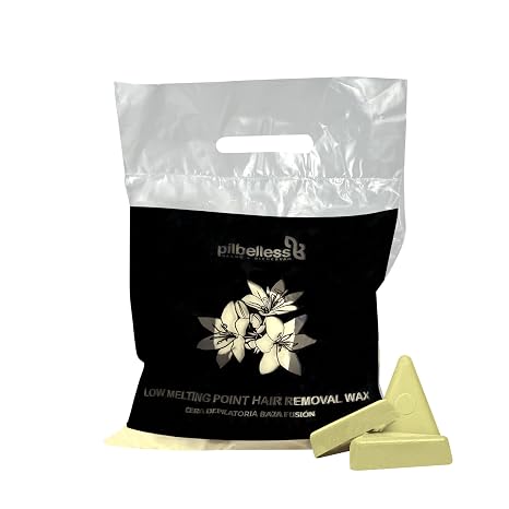 Depilation Wax 1 kg Ivory Hot Wax for Professional Hair Removal 1000 g Selectable