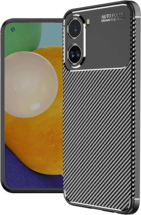 Coverzone Xiaomi Poco X7 Pro ile Uyumlu Silikon Kılıf TPU Negro Silikon Ultra Slim Fit Siyah Karbon Delux Kılıf