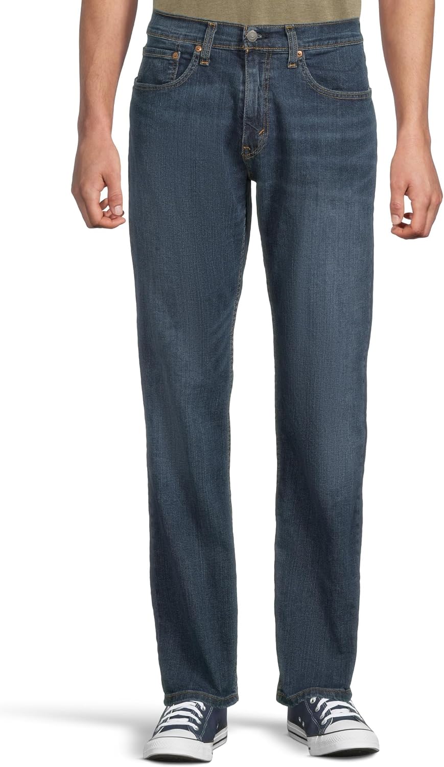 Levi's 559 Men's Denim Pants, Stretch, Zipper Fly, Relaxed, Straight Fit