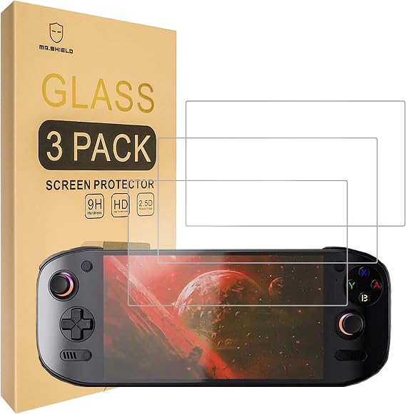 Mr.Shield 3-Pack Tempered Glass Screen Protector for AYN Odin 2 Portal