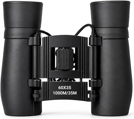 Profesyonel Mini El Dürbünü, 60x35 Full HD Görüntü Kalitesi, 60x Yüksek Zoomlu, 35 mm Lens Çaplı, 1000M/35M Görüş Açısı, 8 Km Net Görüşlü, Güvenlik Seyahat Avcılık Kamp İçin Taşınabilir El Dürbünü