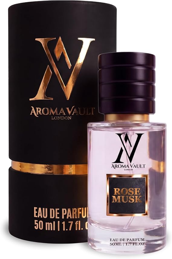 Rose Musk | An Elegant Rose & Warm Musk Blend | A fragrance for Men & Women (Unisex) | Fabulous & Long Lasting (50ml)
