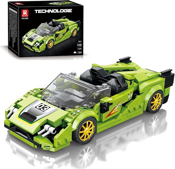 Reobrix Creator 806 Lamborghini Sian Spor Araba Yaratıcı Yapı Blok Seti Building Blocks - 348 Parça