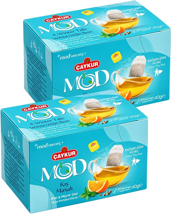 Çaykur MOD Kış Masalı Bitki ve Meyve Çayı 2x20 Poşet