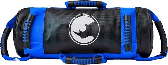 MaxStrength Boxing Power Bag Filled with Sand Bag 5kg, 10kg, 15kg, 20kg Cross Fit Exercise Training MMA Weight Bags, Beach Bag, Exercise Bag for Stamina Booster