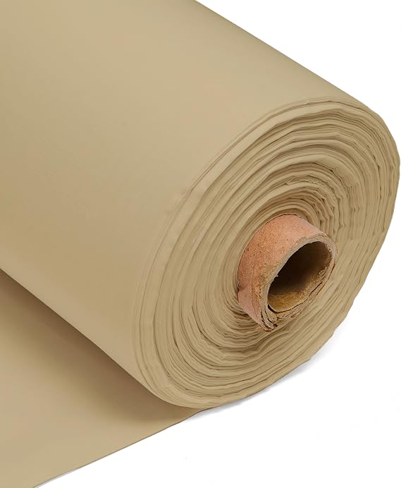 Bamboo 100% Cotton Plain Fabric – 60 Inch 150cm Wide 150GSM Material - Sewing, Dressmaking, Quilting, Curtain Linings, Pillowcases & Totes by Discount Fabrics LTD - 10Metre