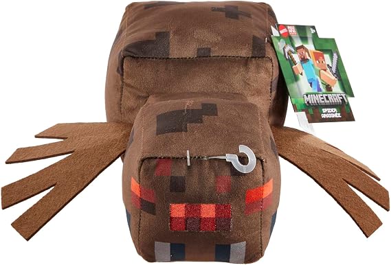 Minecraft Basic Plush Character Soft Dolls, Video Game-Inspired Collectible Toy Gifts for Kids & Fans Ages 3 Years Old & Up, HPP24