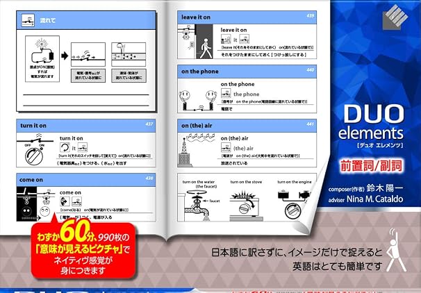 DUO elements デュオ エレメンツ 前置詞/副詞