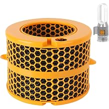 Dyson Purifier Humidify+Cool PH01 PH02 PH03 PH04 PH3A Air Purifier Replacement Filter Replacement Evaporator Carbon Fiber Filter for Dyson Purifier Humidifier Orange