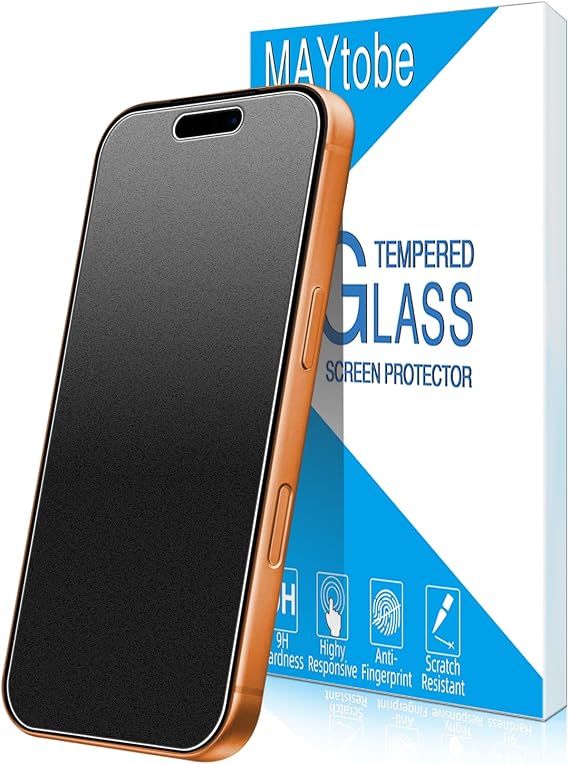 MAYtobe Matte Screen Protector for iPhone 17 Pro Max Tempered Glass