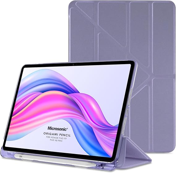 Microsonic Huawei MatePad SE 11 Kılıf Origami Pencil Lila [MatePad SE 11 ile Uyumlu Kılıf - Lila]