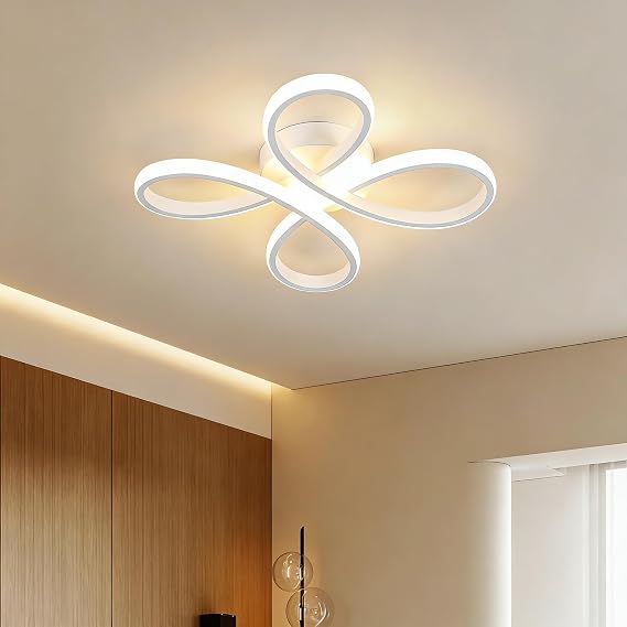 LED Ceiling Lamp 30W, 3375LM Modern Ceiling Lights 3000K Warm White [Energy Class E]