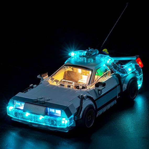 Led Light Compatible with Lego 77256 Time Machine from Back to the Future